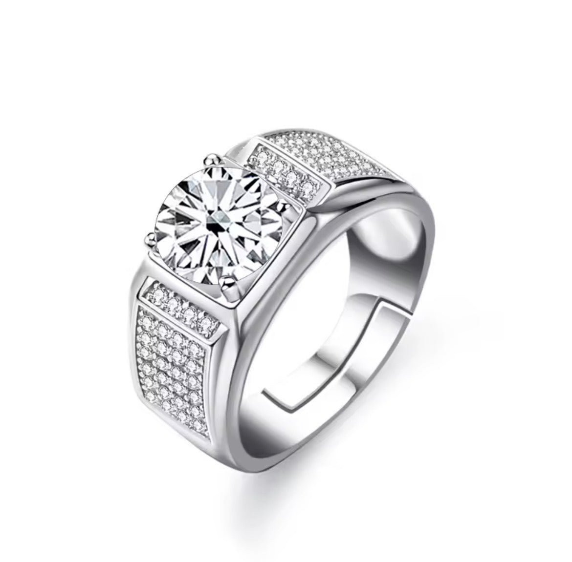 Moissanite Ring