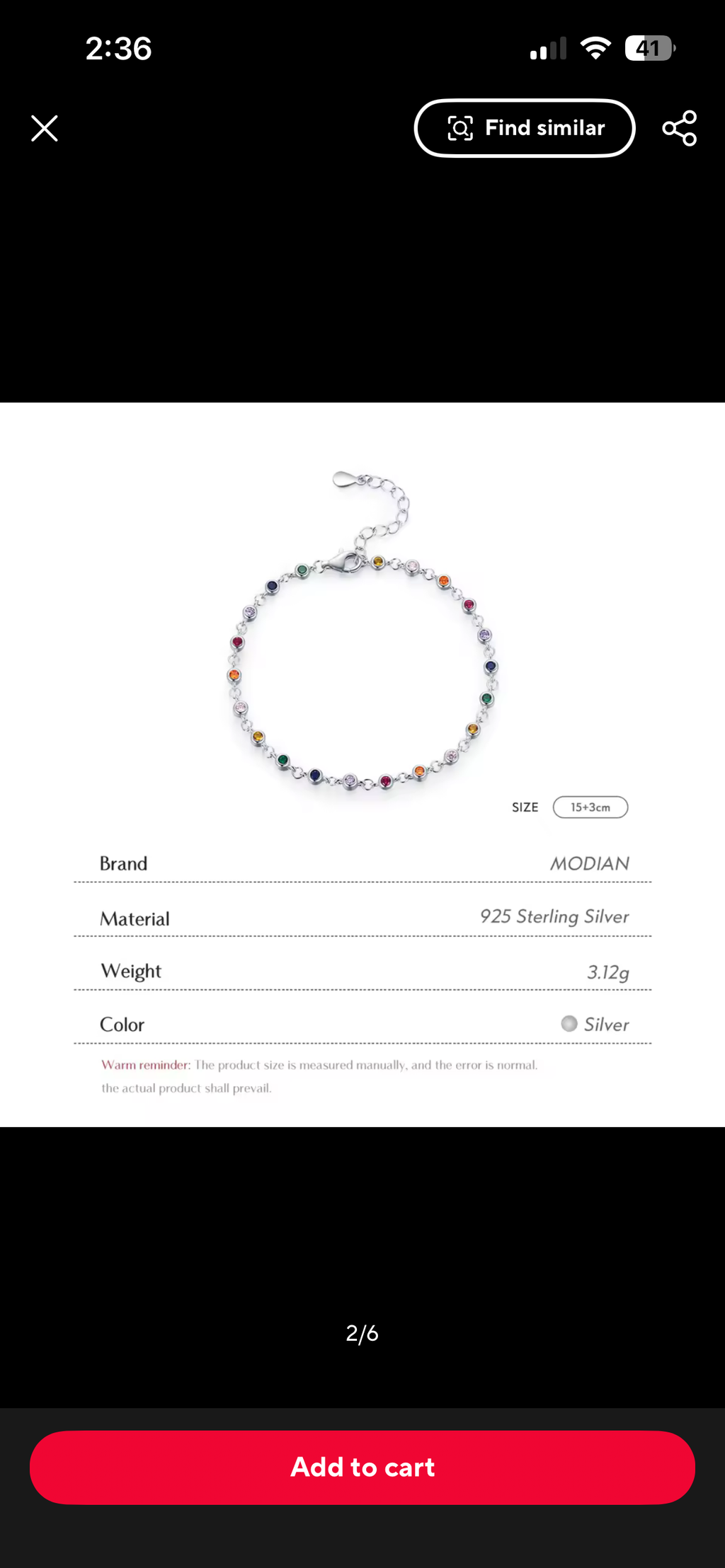 Simple bracelet