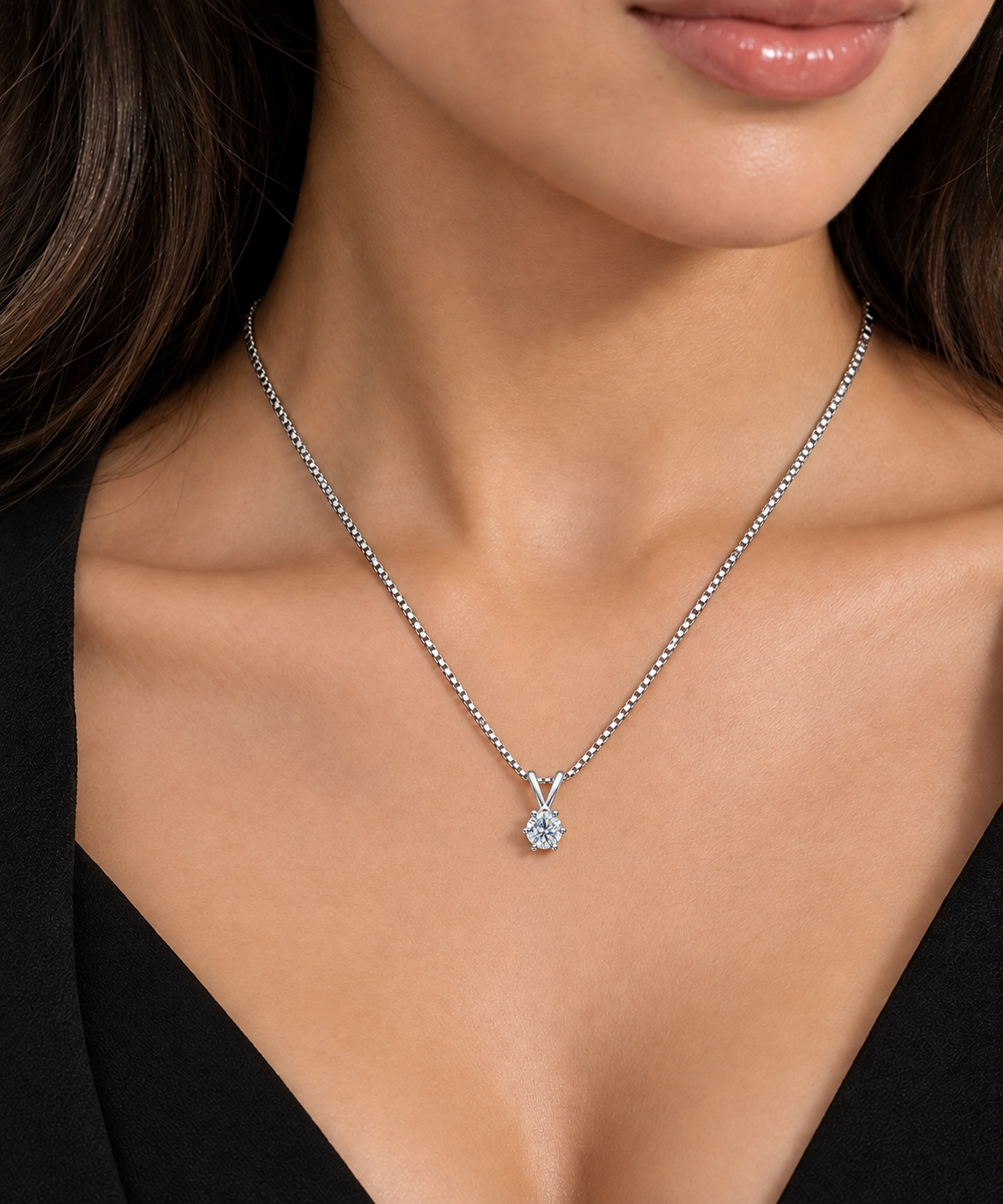 Moissanite Necklace