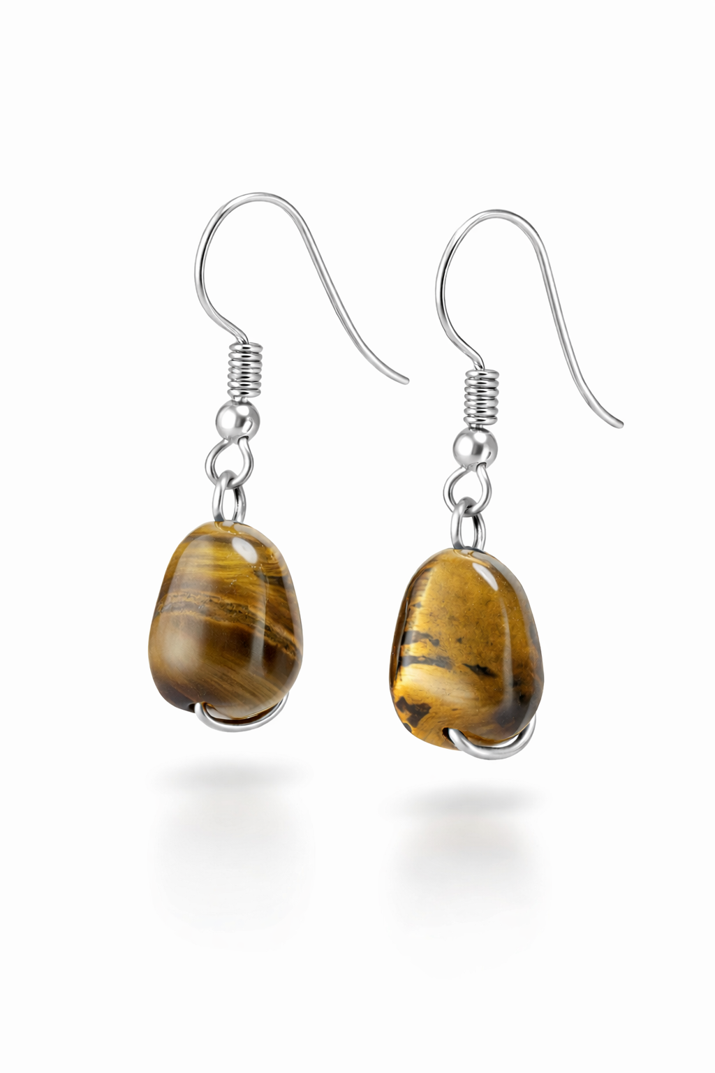 Tiger Eyes Hook Earring