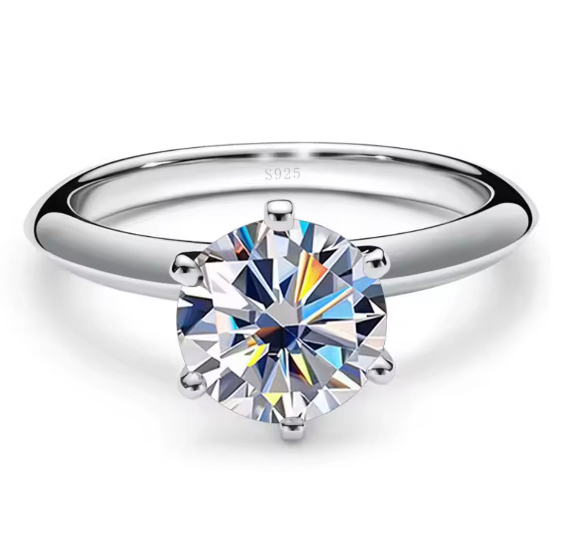 Moissanite Ring