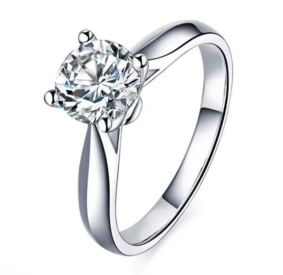 Moissanite Ring