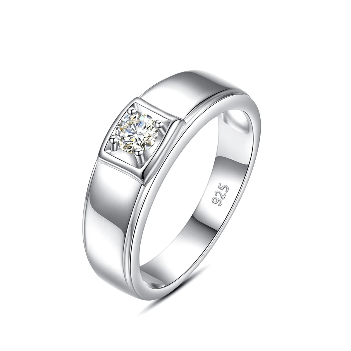 2ct DF Color Moissanite Rings