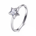 Star Ring in 925 Sterling Silver .