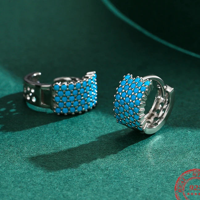 Vintage Turquoise Elegant Earrings.