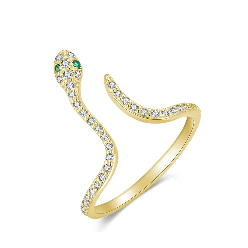 Adjustable Snake Ring.