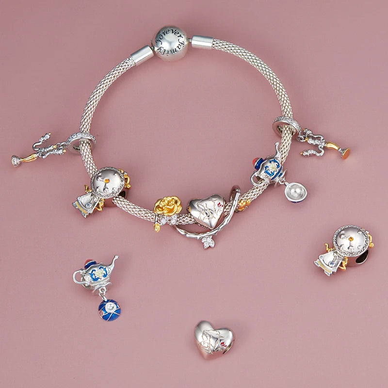 Clock Pendant Charm.