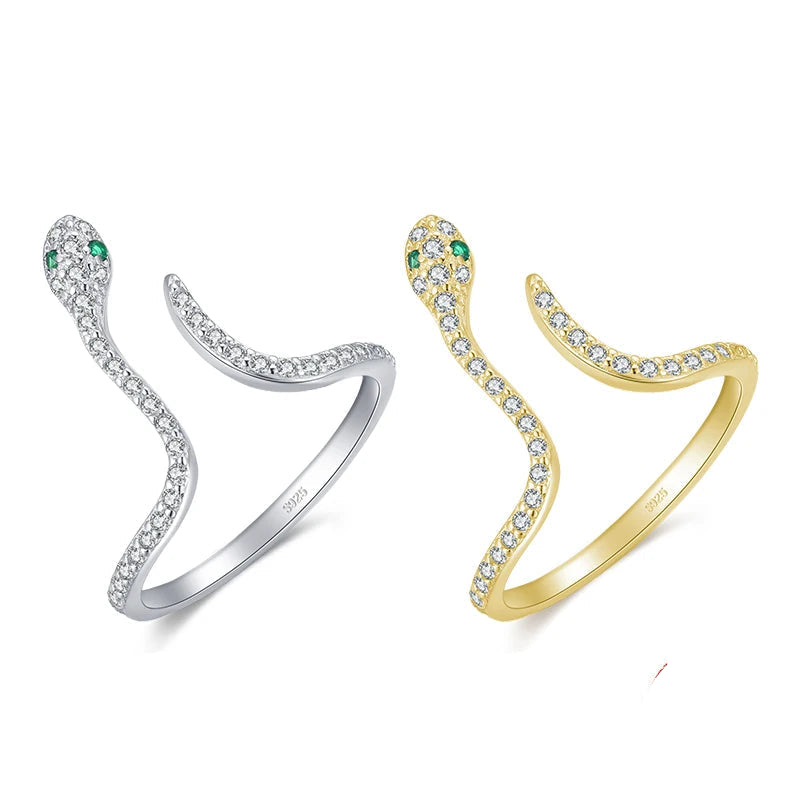 Adjustable Snake Ring.