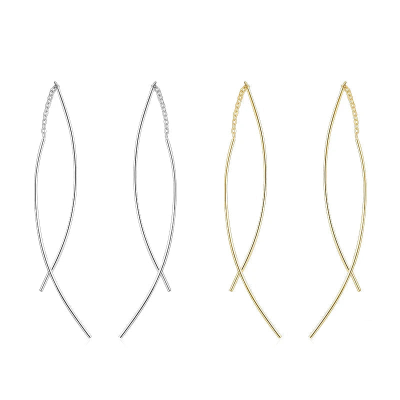 Line Dangle Earring.