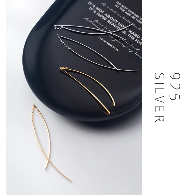 Line Dangle Earring.