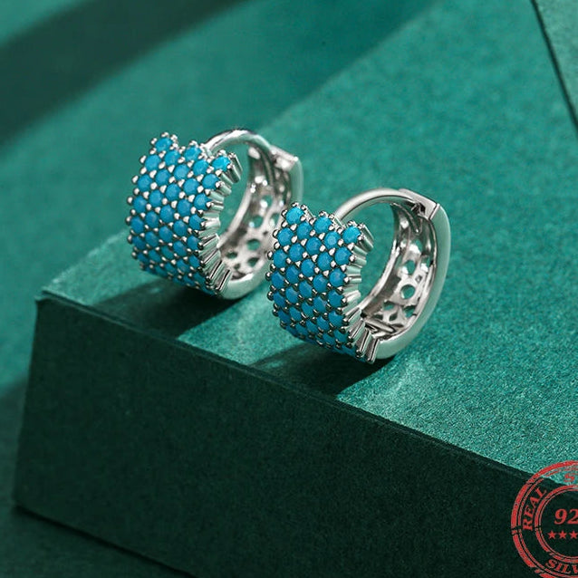 Vintage Turquoise Elegant Earrings.