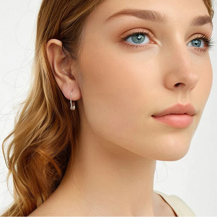 Cat Earrings Pet Hoop Cute Lovely Animal kitty