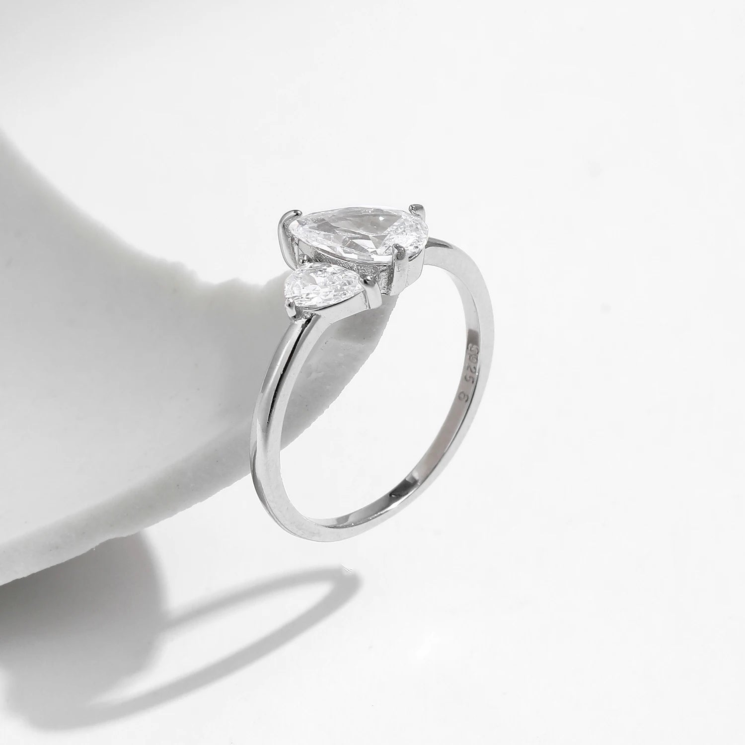 Sparkling Water drop Ring.