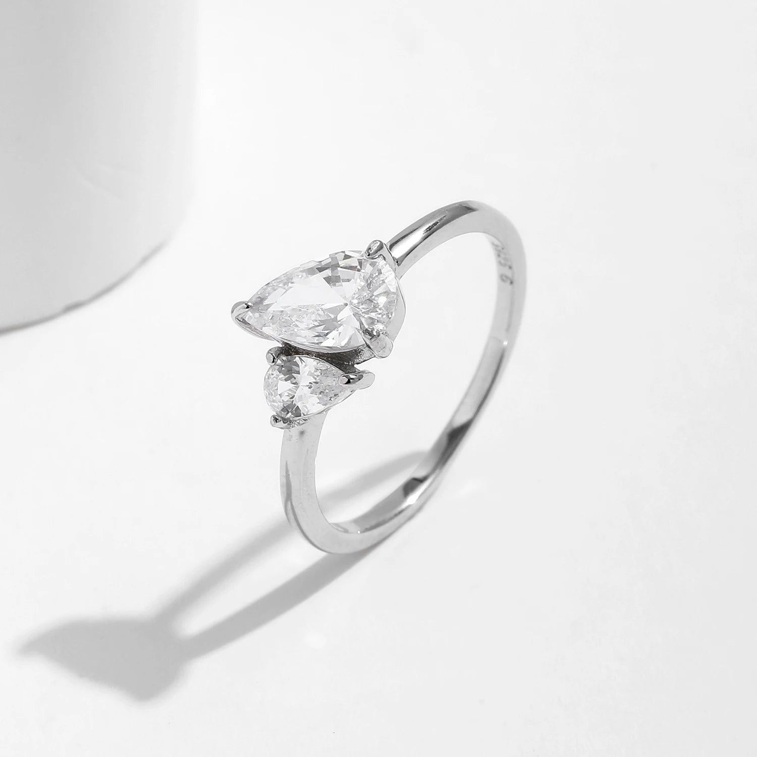 Sparkling Water drop Ring.