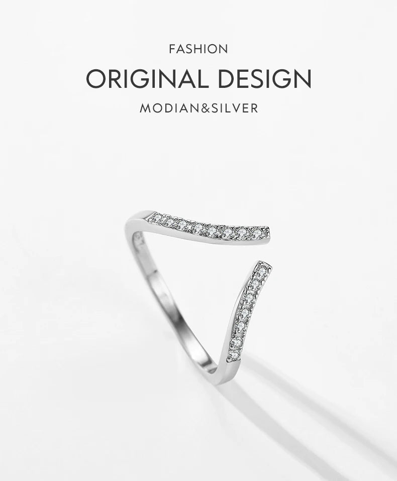 Simple Open Size Index Finger Ring.