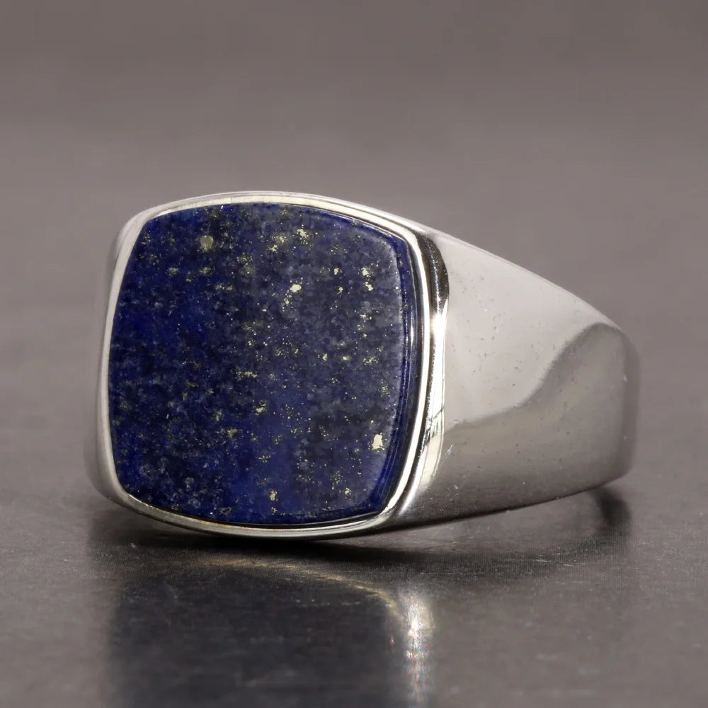 GenuineNatural Agate / Malachite/ Lapis Square Stone