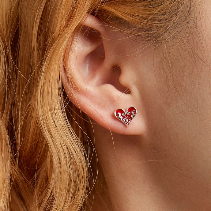 Poker Ear Studs