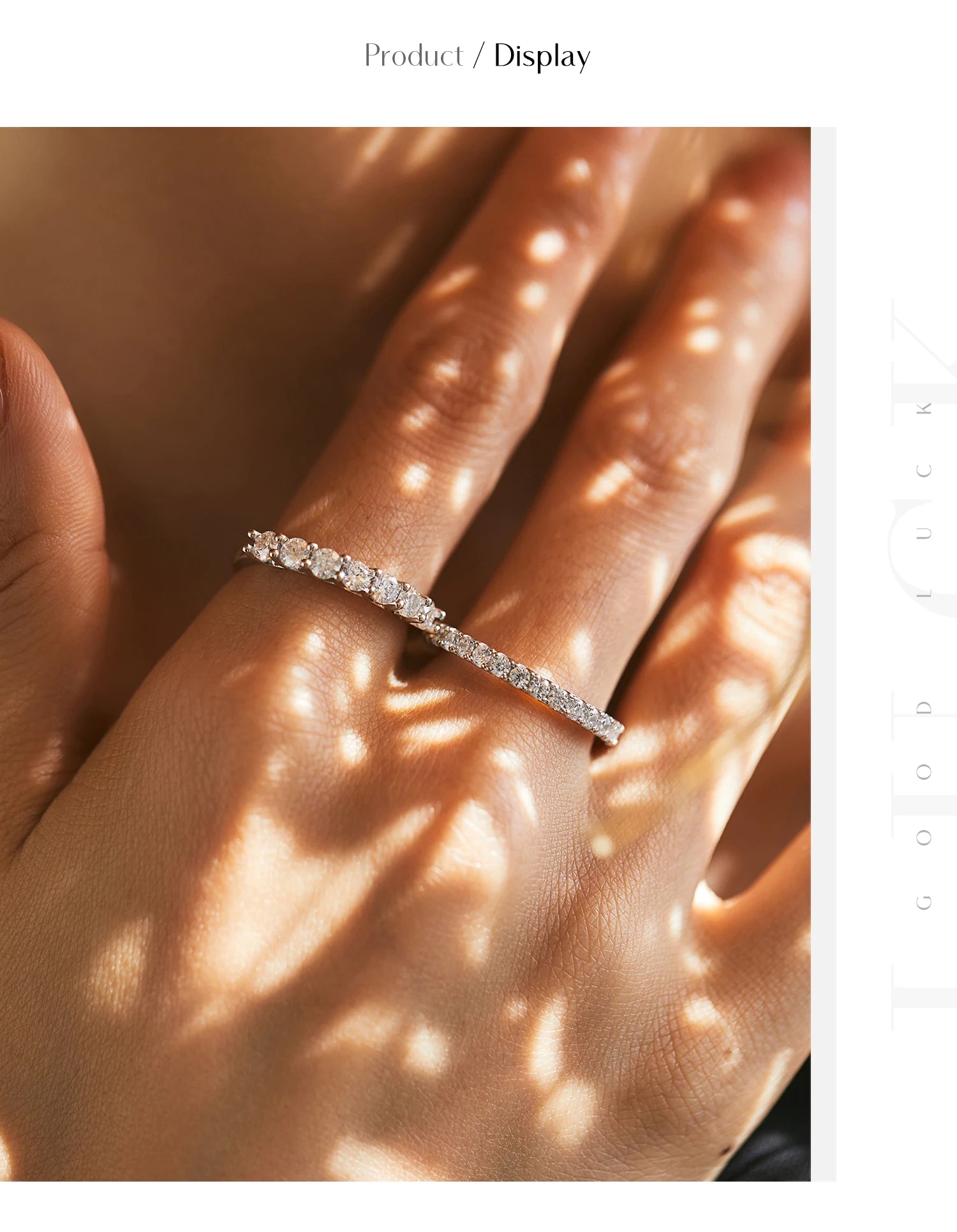 Moissanite Wedding Band