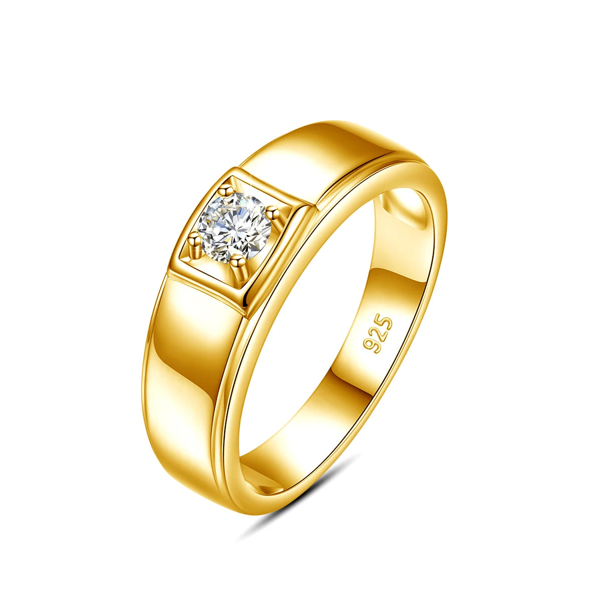 2ct DF Color Moissanite Rings