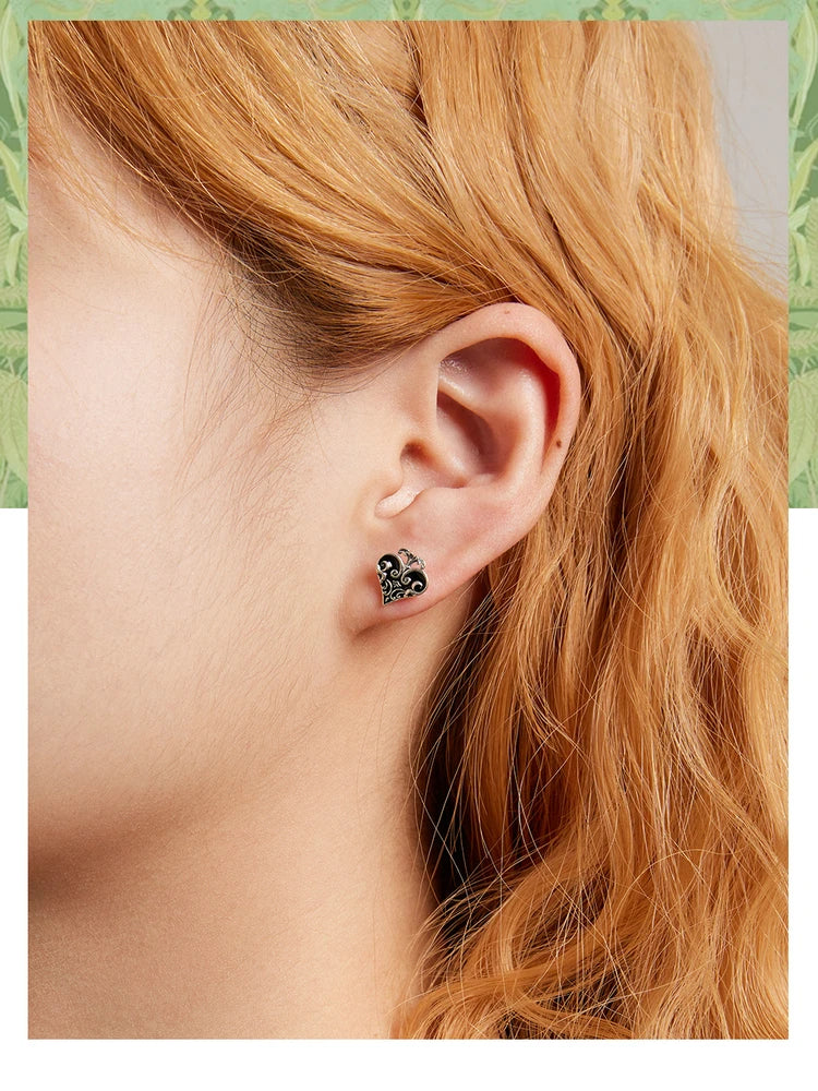 Poker Ear Studs