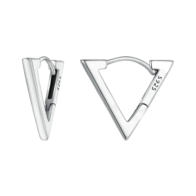 Geometric Hoop Earrings Hypoallergenic Earrings