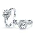Engagement Ring. in 925 Sterling Silver.