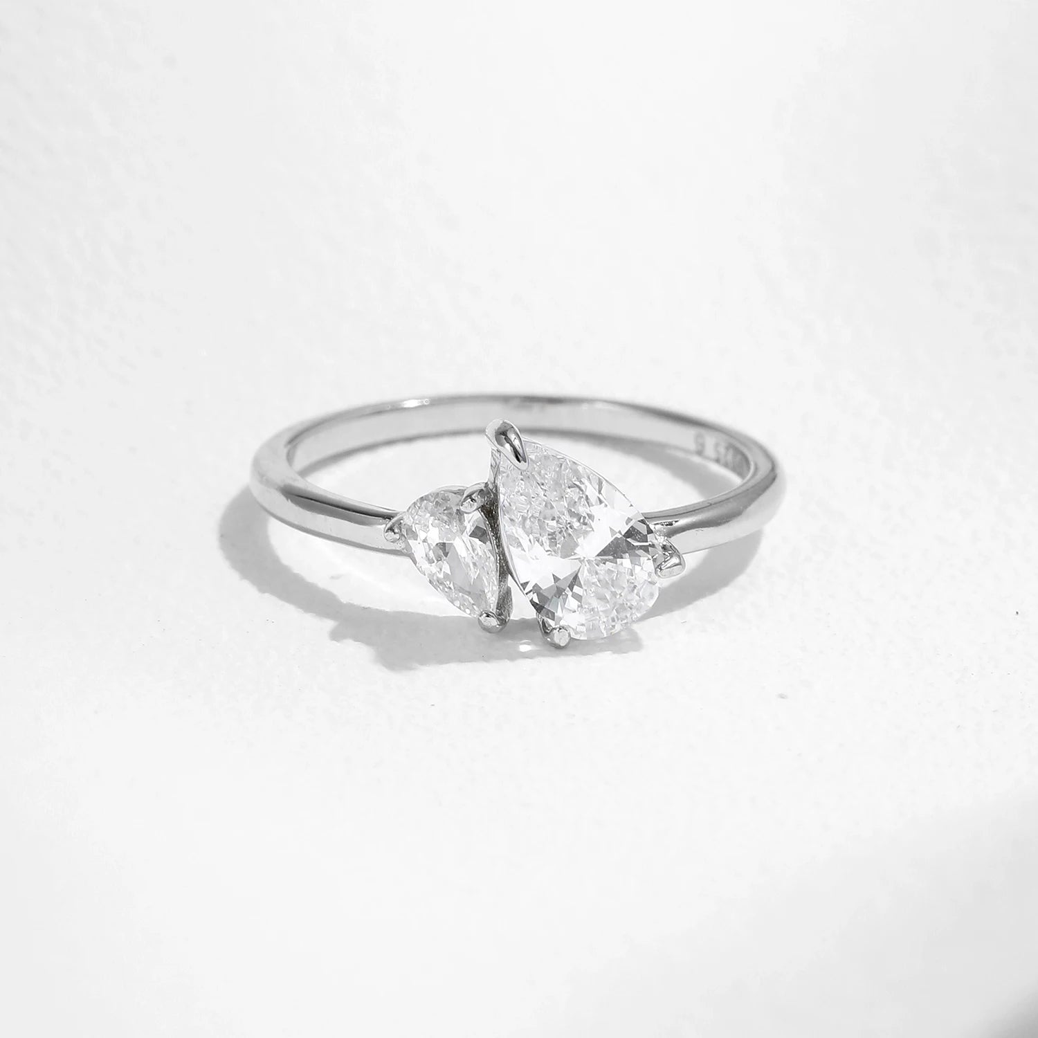 Sparkling Water drop Ring.