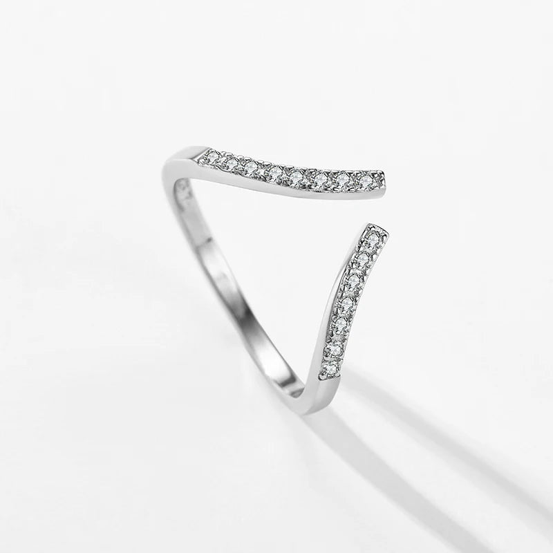 Simple Open Size Index Finger Ring.