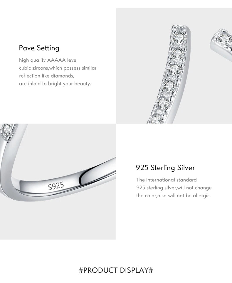 Simple Open Size Index Finger Ring.