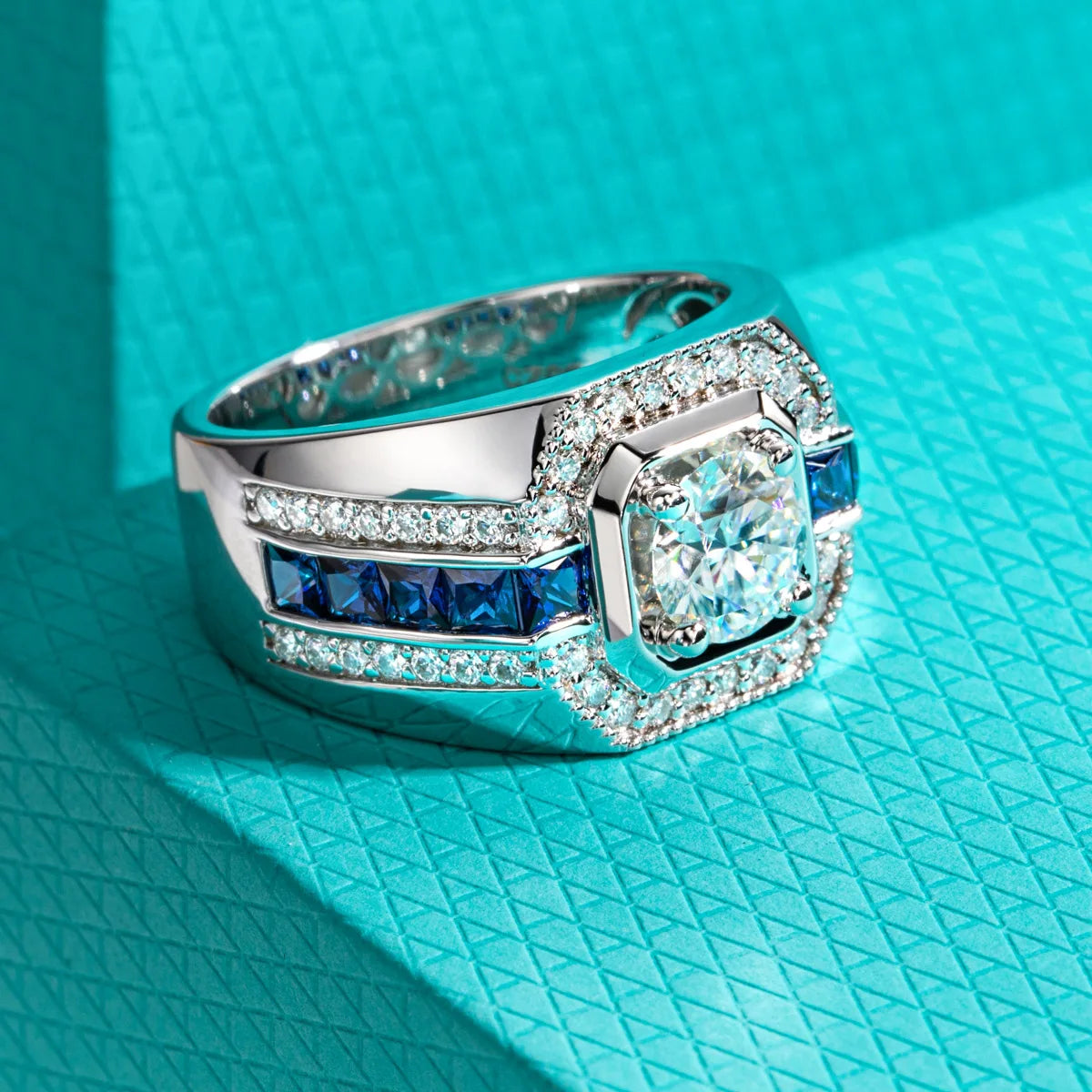 1ct  Moissanite Ring