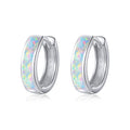 Opal  Earrings in 925 Sterling Silver.