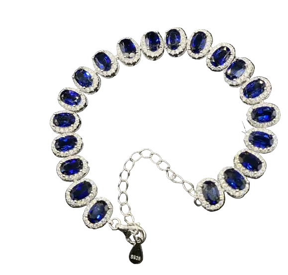 Natural Sri Lankan Sapphire Bracelet