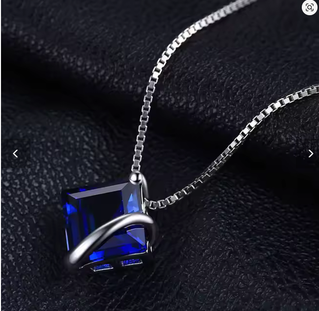 sapphire charm