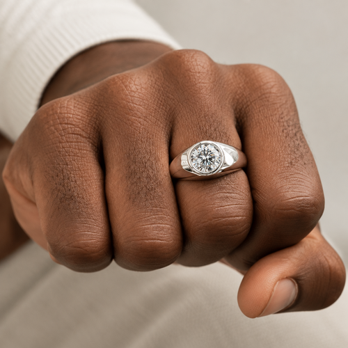2ct  Moissanite in 925 Sterling Silver ring