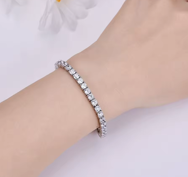 5MM Moissanite Tennis Bracelet