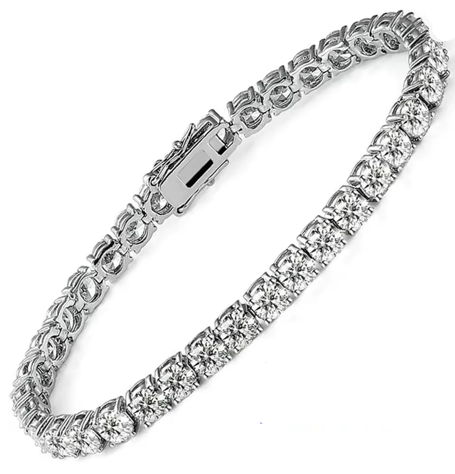 5MM Moissanite Tennis Bracelet