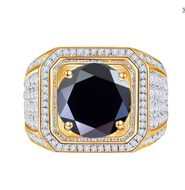 2CT Moissanite COLOURS RING