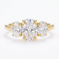 2.2ct Lab Grown Diamonds in 925 Sterling Silver  Rings