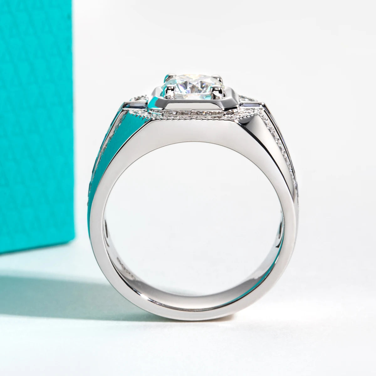 1ct  Moissanite Ring