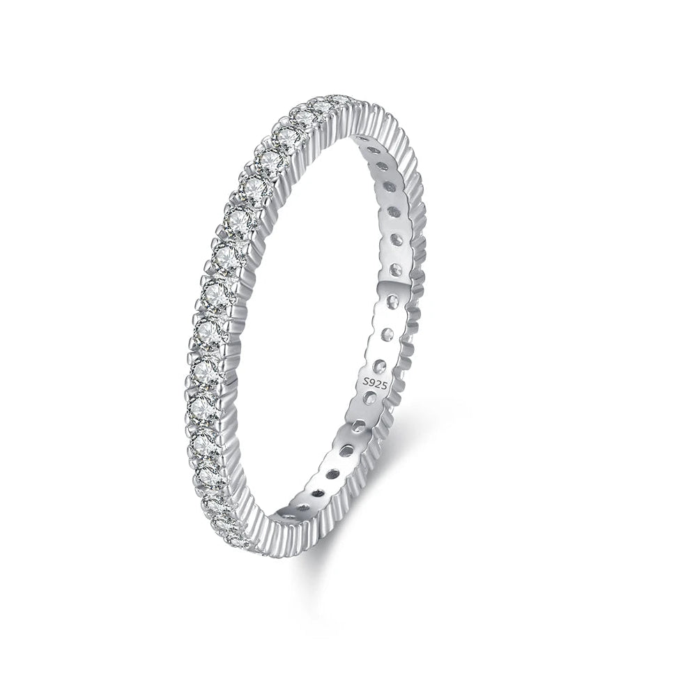 Classic Sparkling Cubic Zirconia .