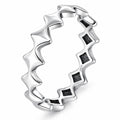 Eternity Bands Ring in 925 Sterling Silver