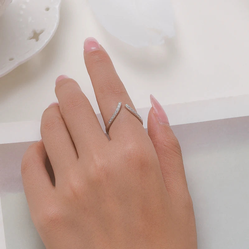 Simple Open Size Index Finger Ring.