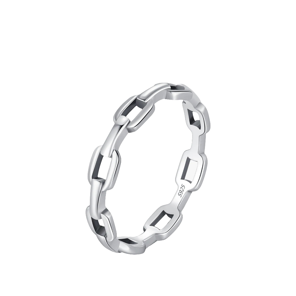 Retro Lock Eternity Bands Rings